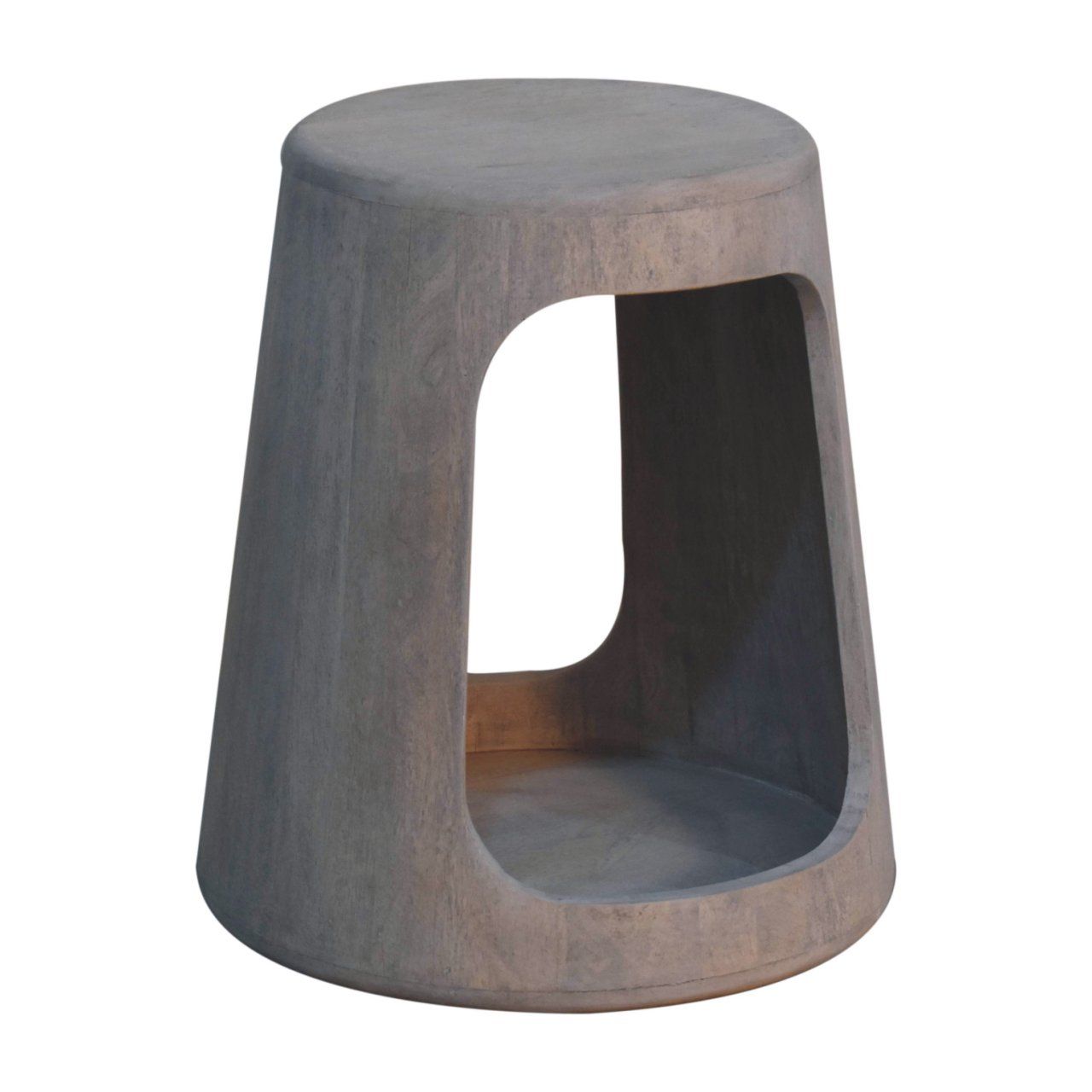 Acid - Open Side Table - Gray Ash