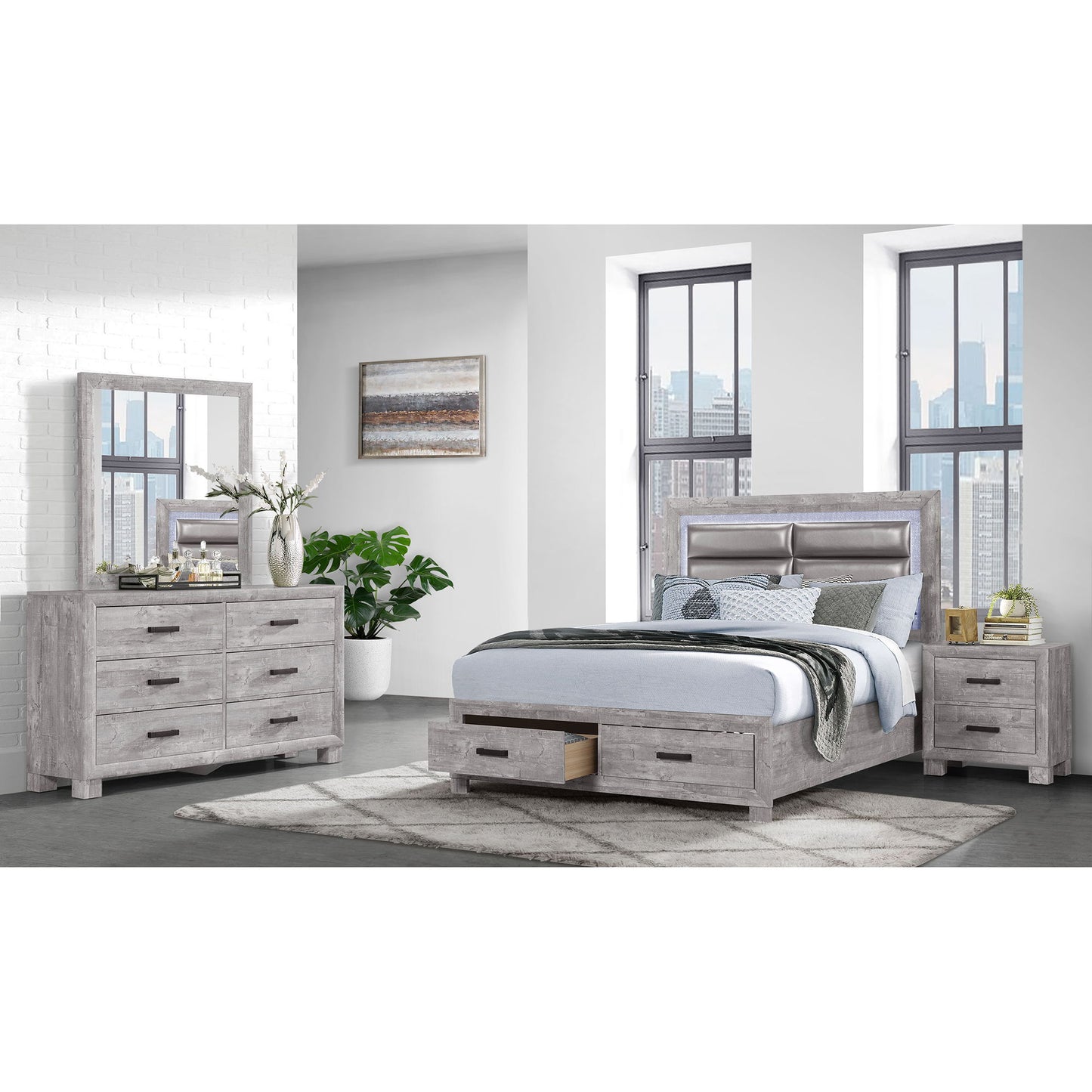 Rover - Nightstand - Gray