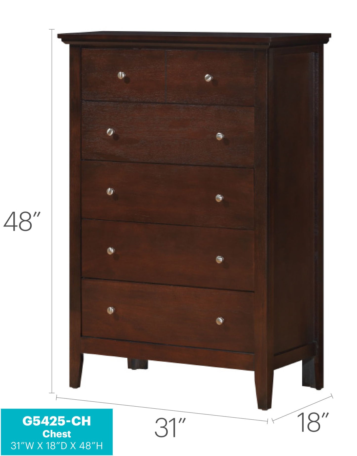 Chic Storage Chest - Cappuccino