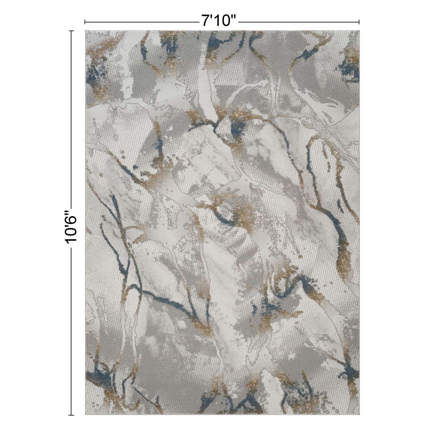 Geometrix - Area Rug With 3D Effect