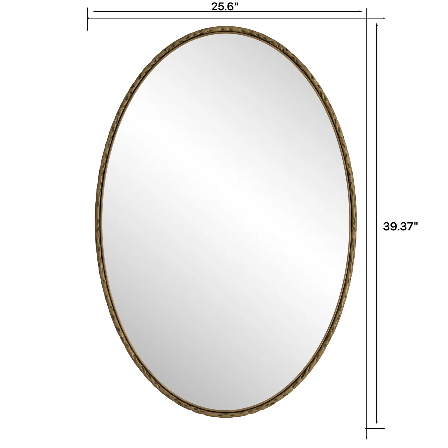Art Oval Retro Mirror, Wall Hanging
