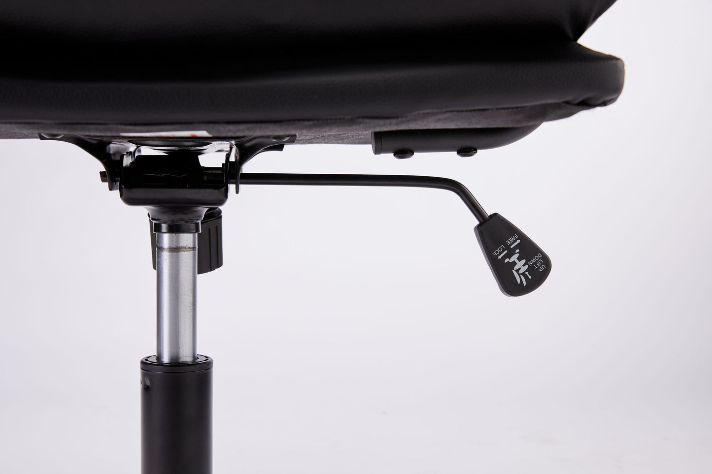 Office Chair Mid Back Desk Chair Modern Excutive Office Chair With Arms And Wheels For Home Office - Black