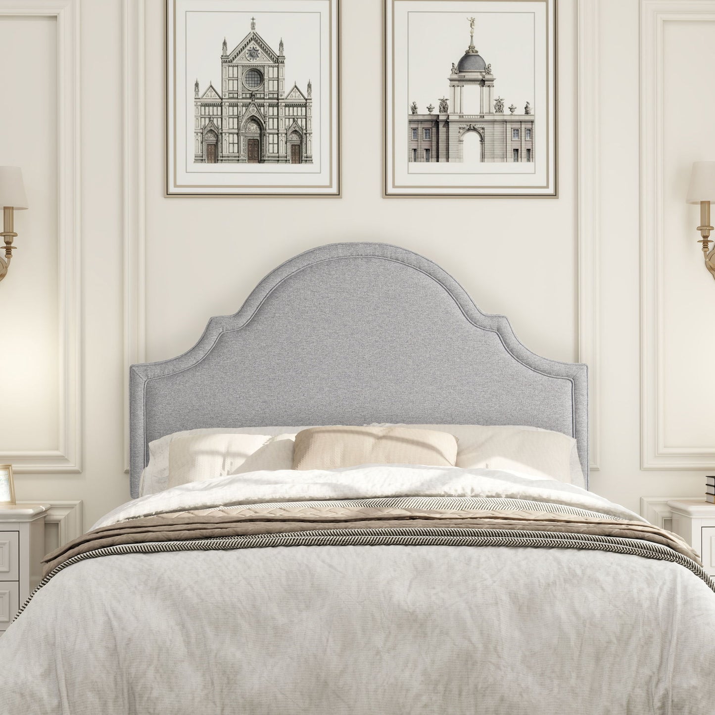 Catherine - Luxurious Comfort Upholstered Headboard