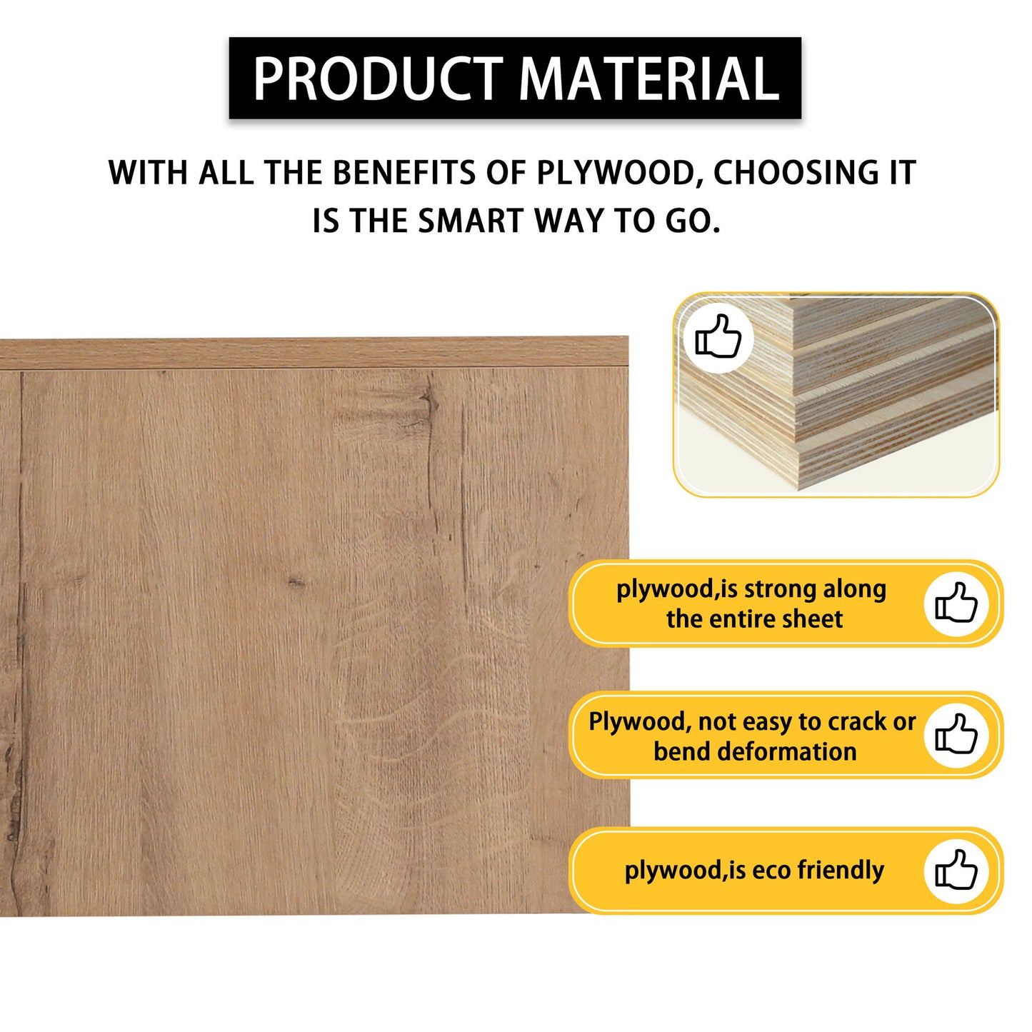 Modern Minimalist Bathroom Cabinet With Soft Close Drawers And Floating Mounting Design