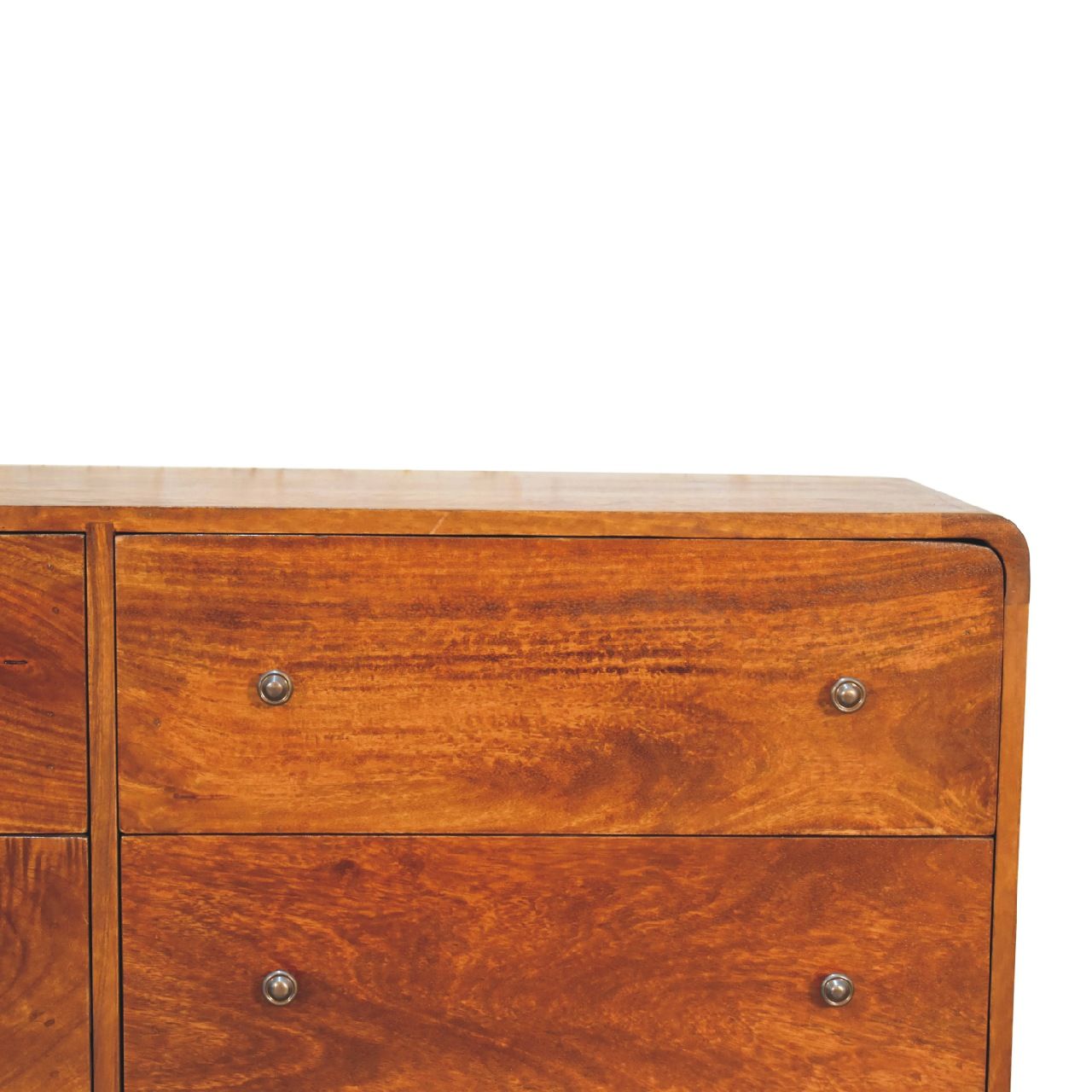 Large Curved Chest - Chestnut
