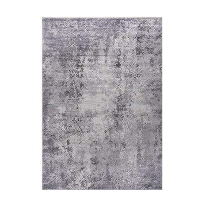 Marfi - 6' X 9' Abstract Area Rug - Light Gray