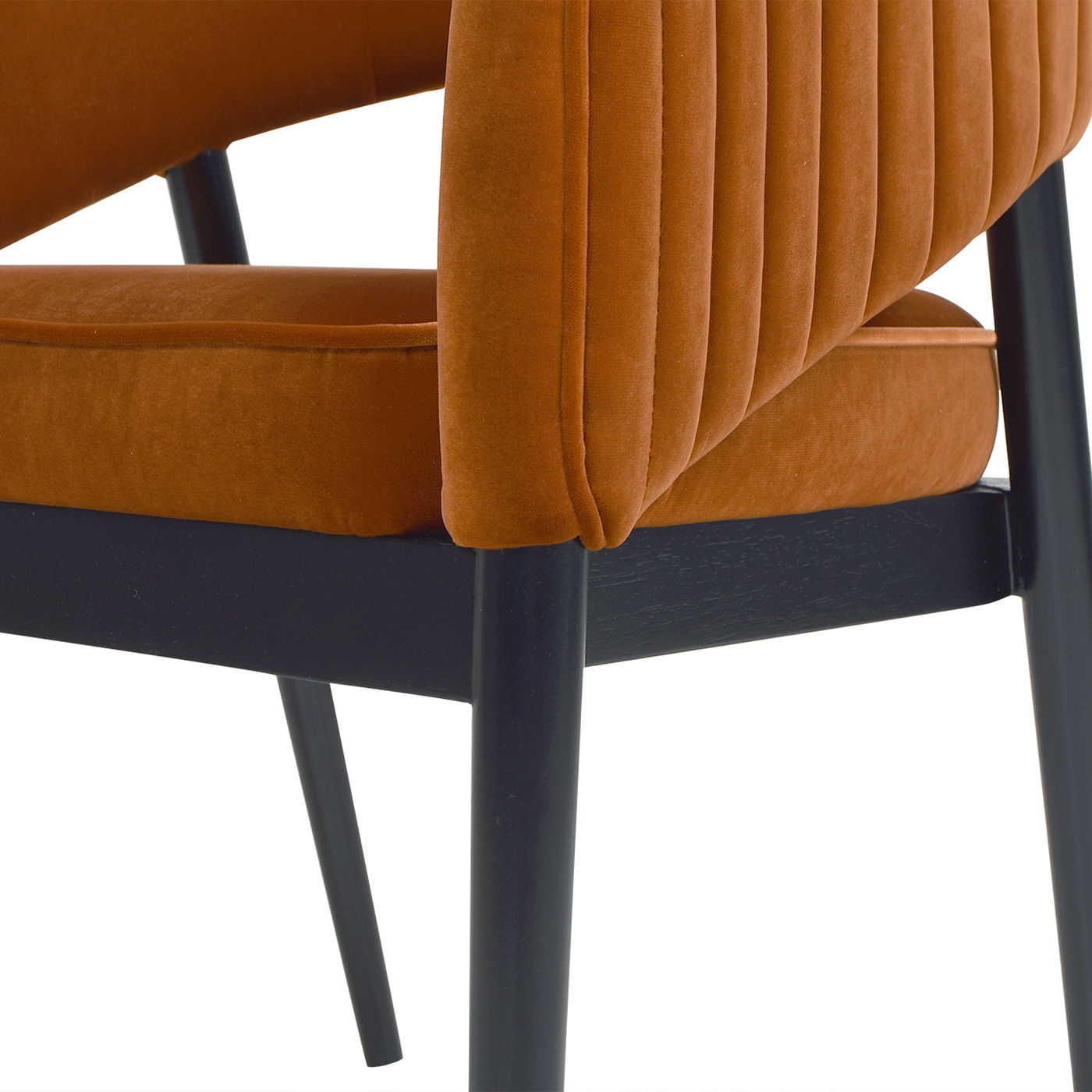 Mirah - Modern Open Barrel Dining Chair