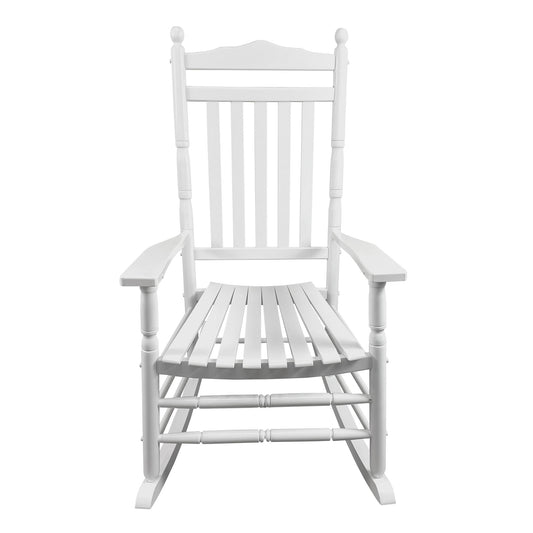 Balcony Porch Adult Rocking Wood Chair