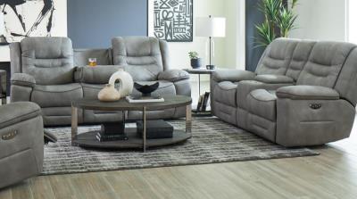 BEHOLD Harley Power Sofa Grey