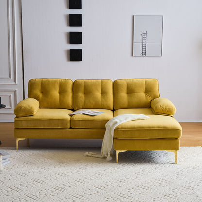 Modern L Shaped Sectional Sofa For Living Room