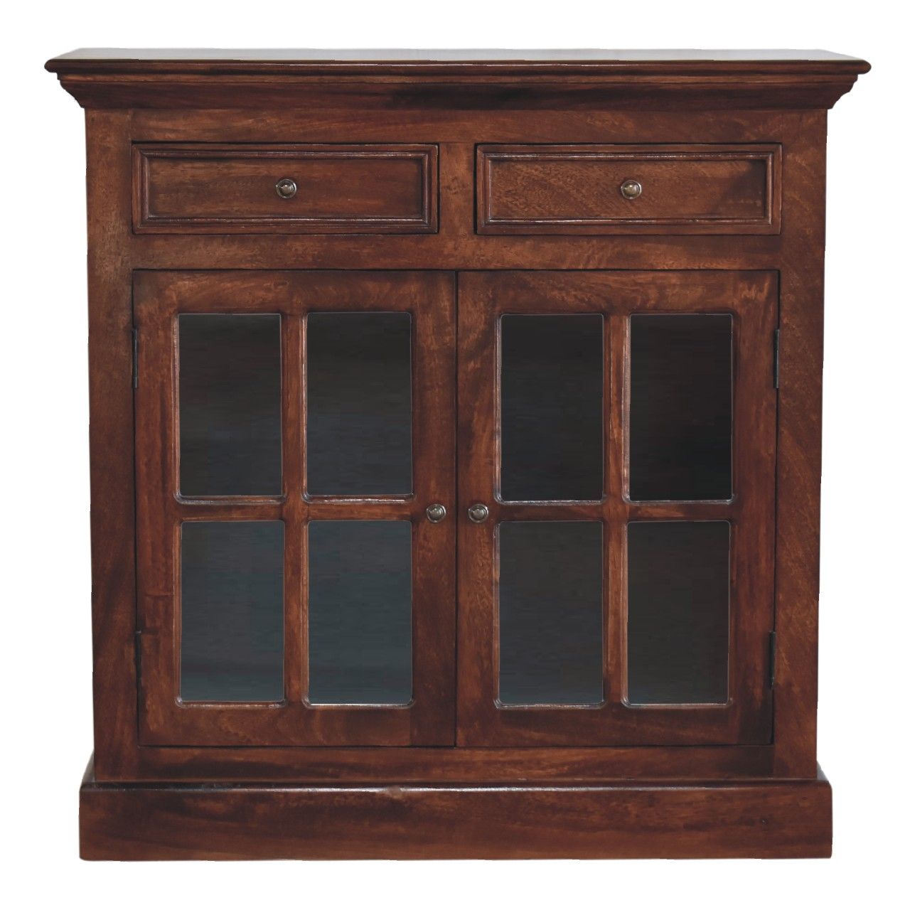 Glazed Cabinet - Cherry