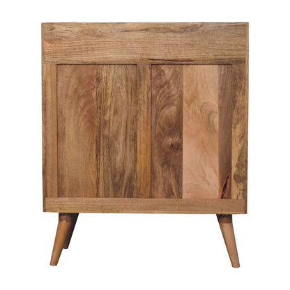 Larissa - T Bar Raised Cabinet - Brown