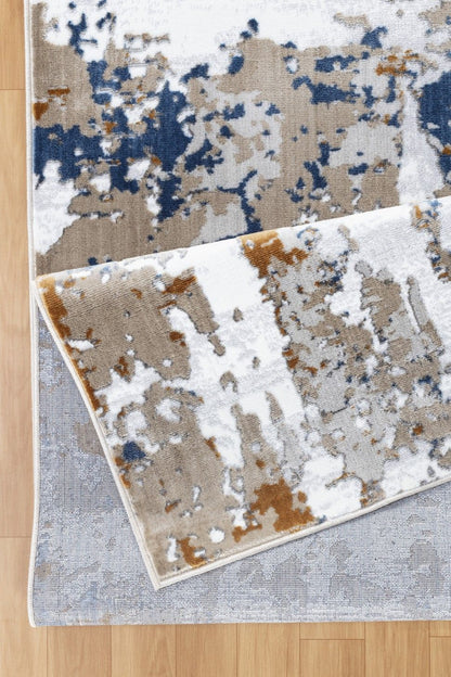 Textures - 5'3" X 7' Area Rug - Multi, Polypropylene