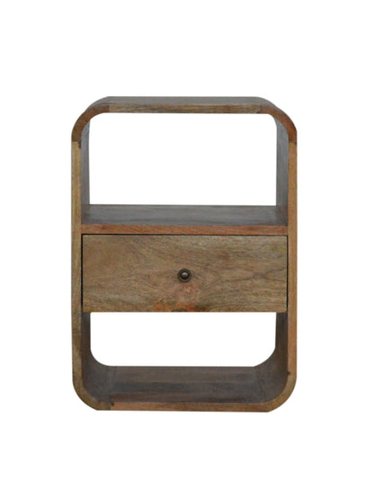 London - Nightstand - Beige Brown