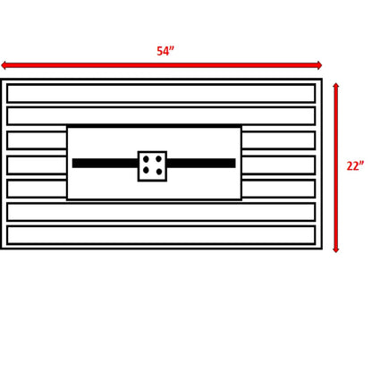 Casselton - Propane / Gas Outdoor Fire Pit Table With Lid - Black