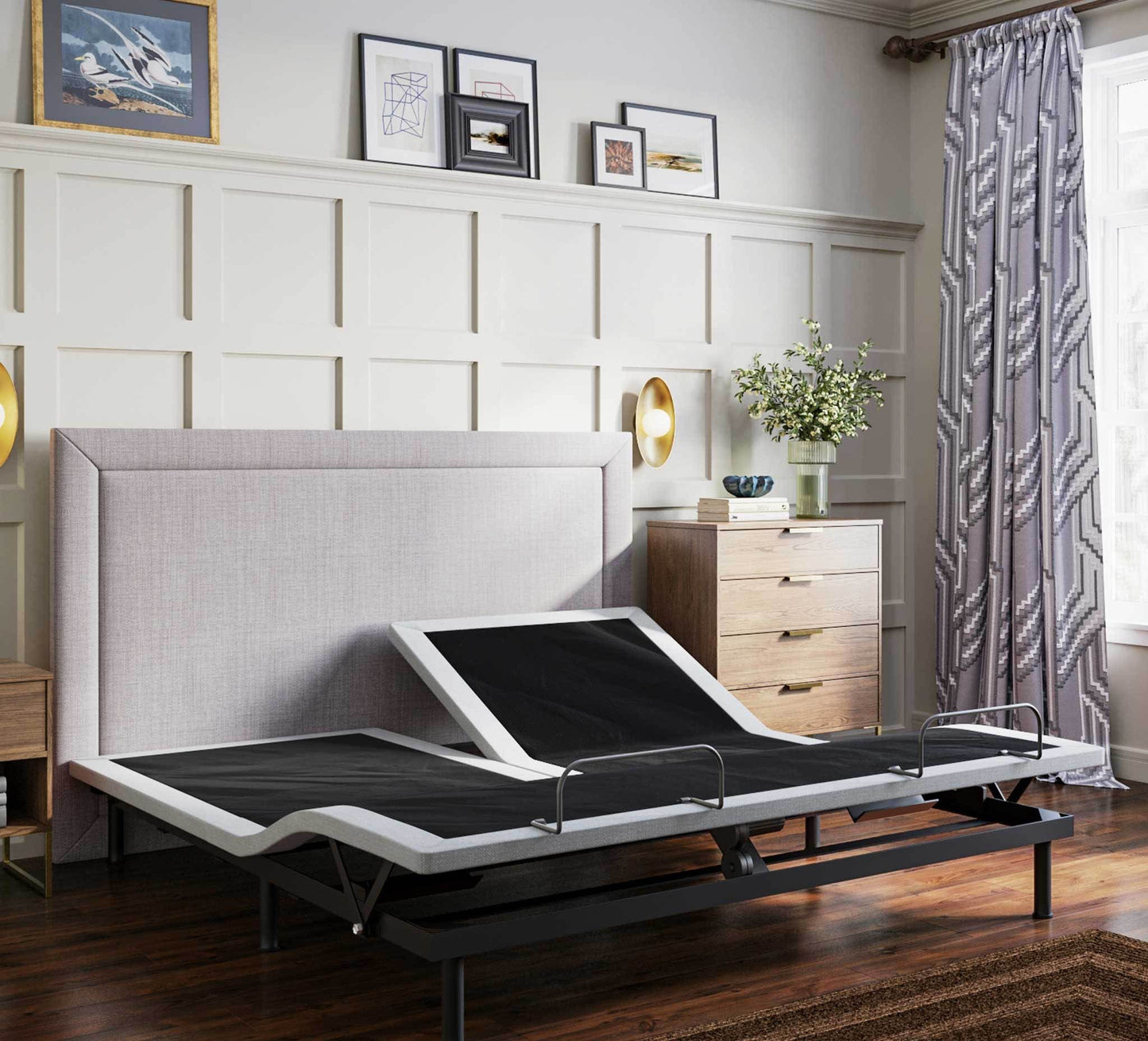 Bt3000 - Flex Head Adjustable Bed Base With Head And Foot Position Adjustment