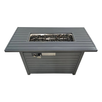 Outdoor Fire Pit Table With Lid Fuel Versatility