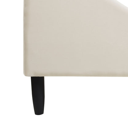 Aspen - Vertical Tufted Modern Headboard Platform Bed Set