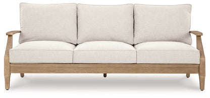 Carter Hall - Sofa With Cushion - Beige
