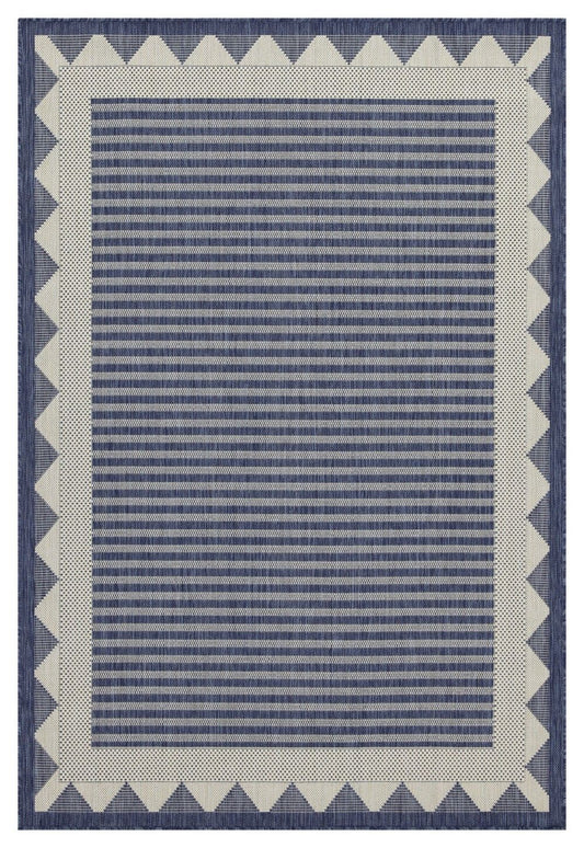 Sunshine - 5'3" X 7'3" Indoor, Outdoor Area Rug - Blue