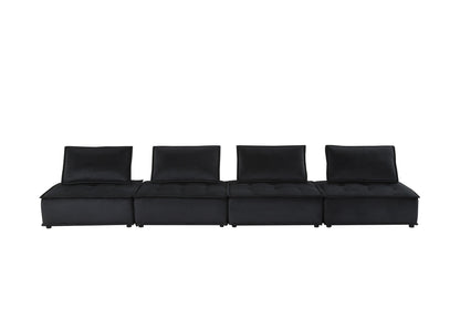 Anna - Soft Velvet Modular Sofa