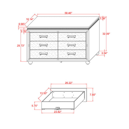 Maloise - Dresser - White