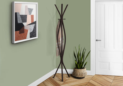 Free Standing Coat Rack 3 Hooks For Entryway