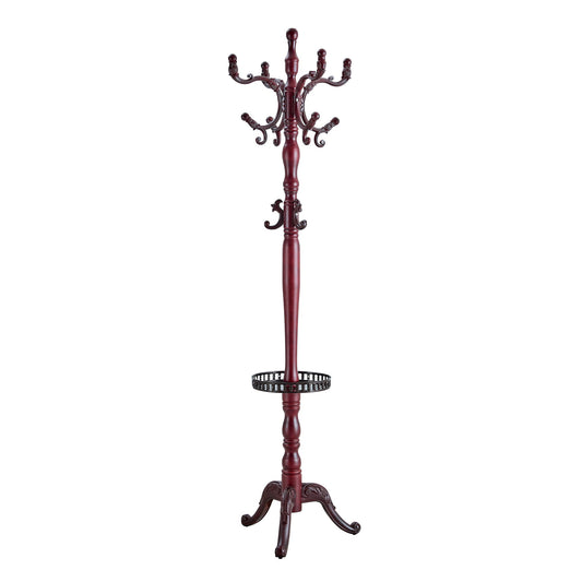 Multifunctional Coat And Hat Rack With Resin Stainless Steel Storage
