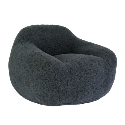 Giant Bean Bag Chair, Spacious Memory Foam With Armrests