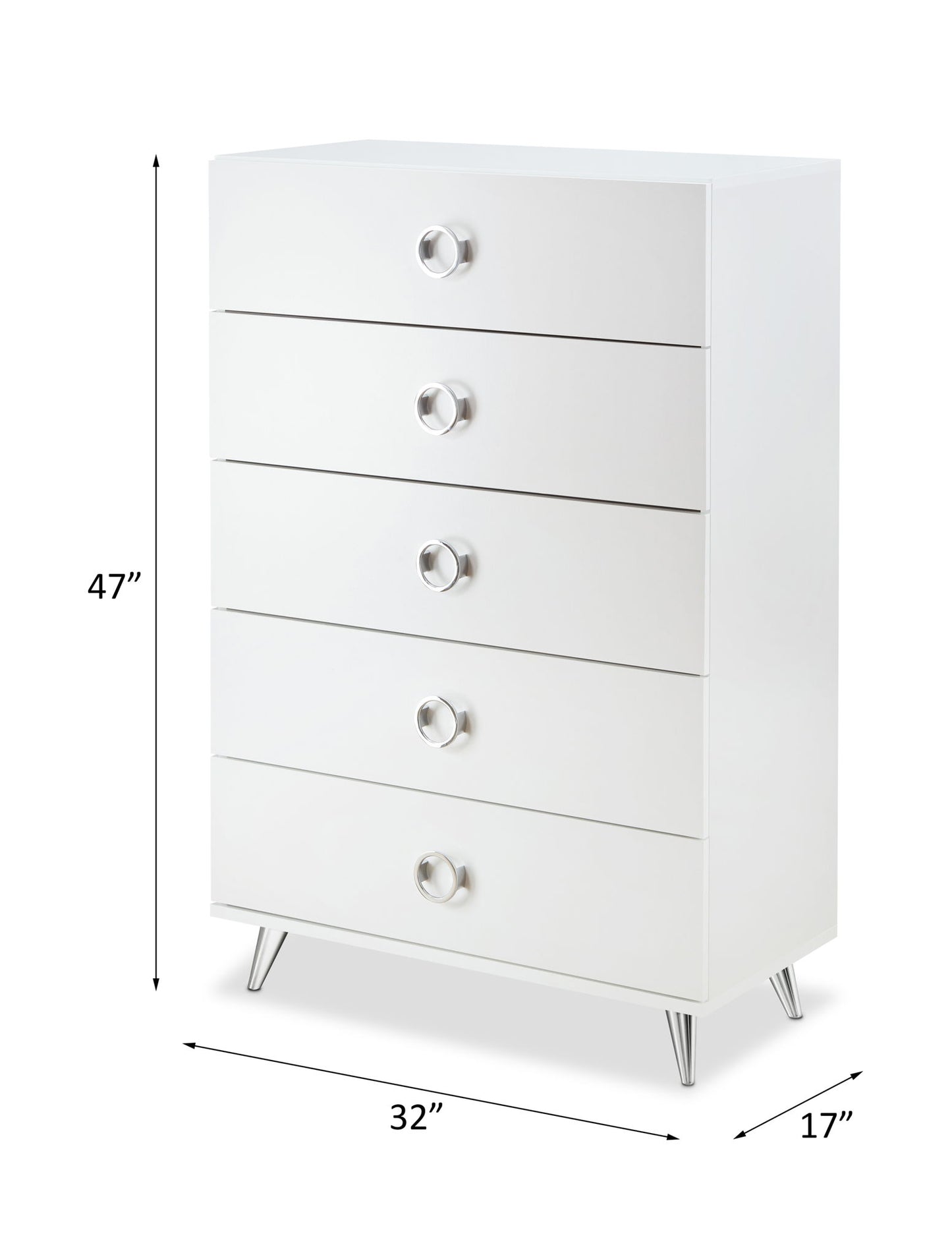 Elms - Chest - White