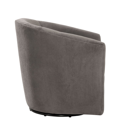 Oaklynn - Barrel Style Swivel Accent Chair