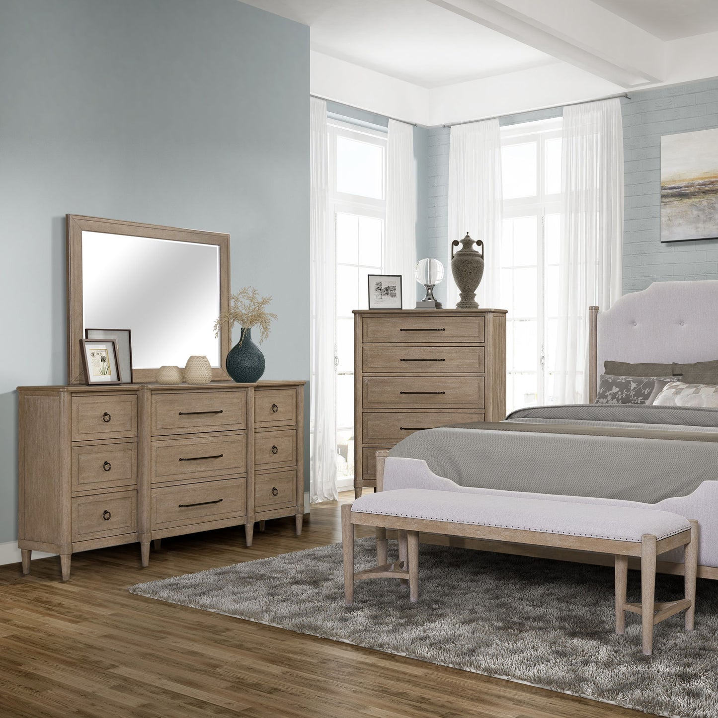 Rectangle Mirror - Sand