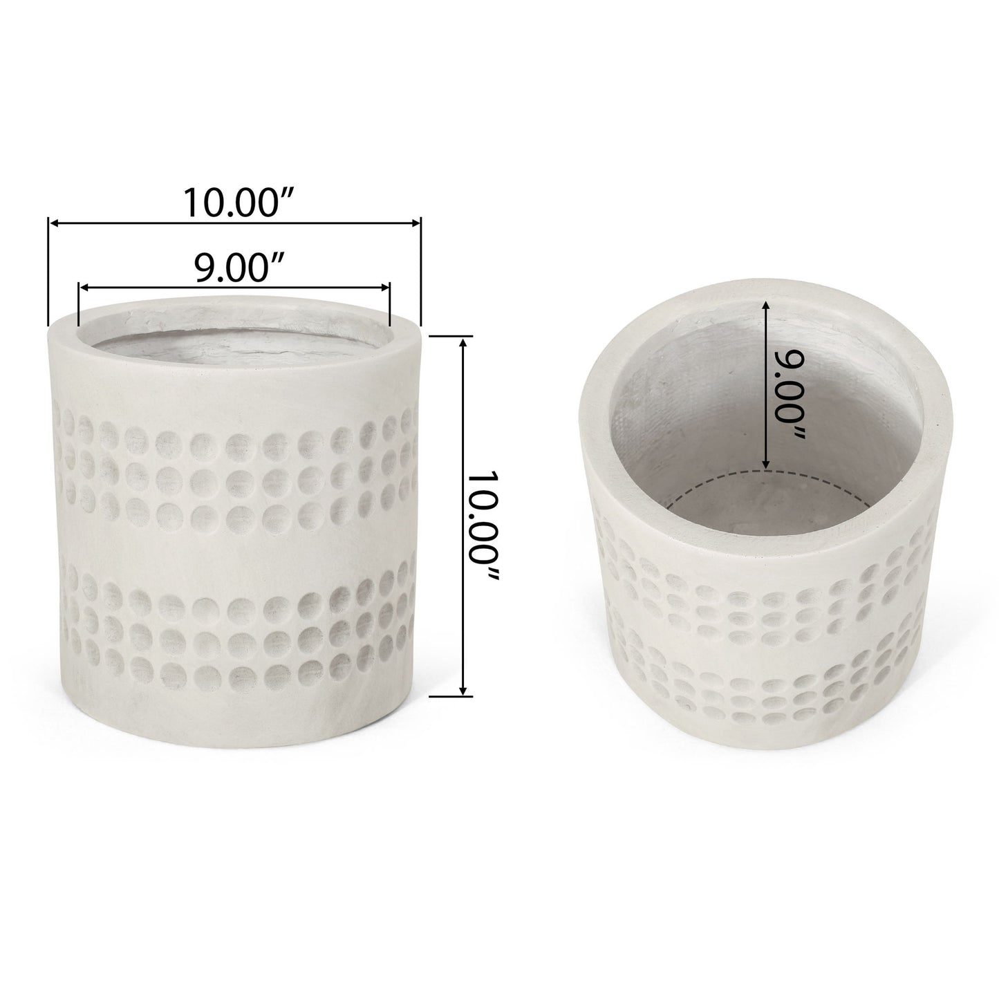 Elegant Design Cube Planter