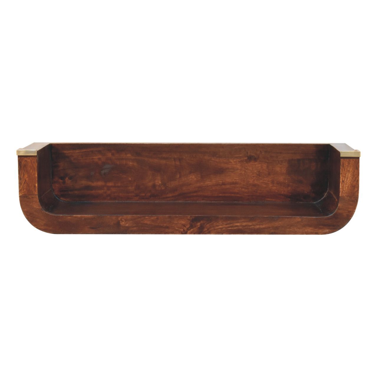 Indira Floating Console Table - Walnut