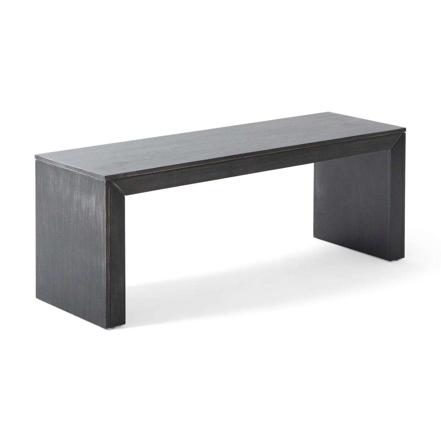 Acacia Wood Dining Bench, Farmhouse Style