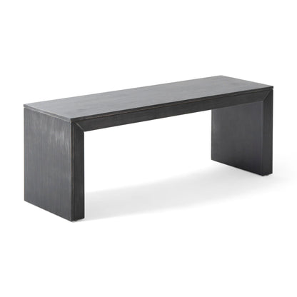 Acacia Wood Dining Bench, Farmhouse Style