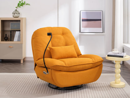 Power Recliner Swivel Glider USB Charger With Bluetooth Music Player, Sleep, Working, Game And Leisure