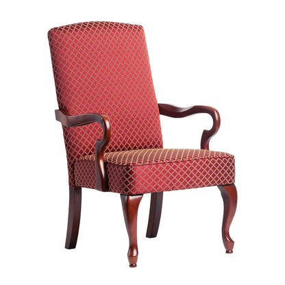 Delaney - Elegant Gooseneck Arm Chair With High Back