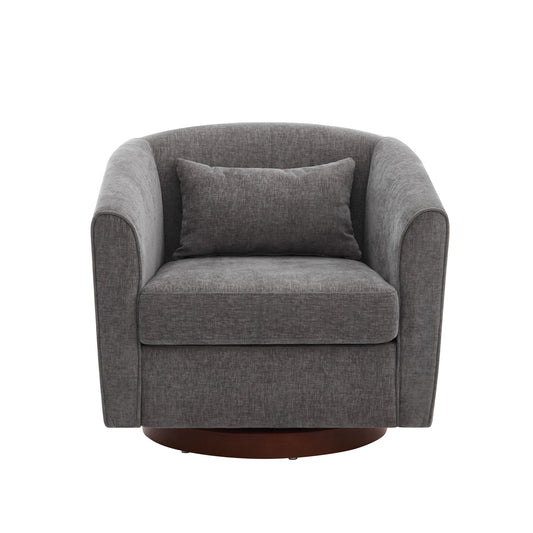 Swivel Accent Chair For Living Room, Sofa Chairs With Base Side For Living Room
