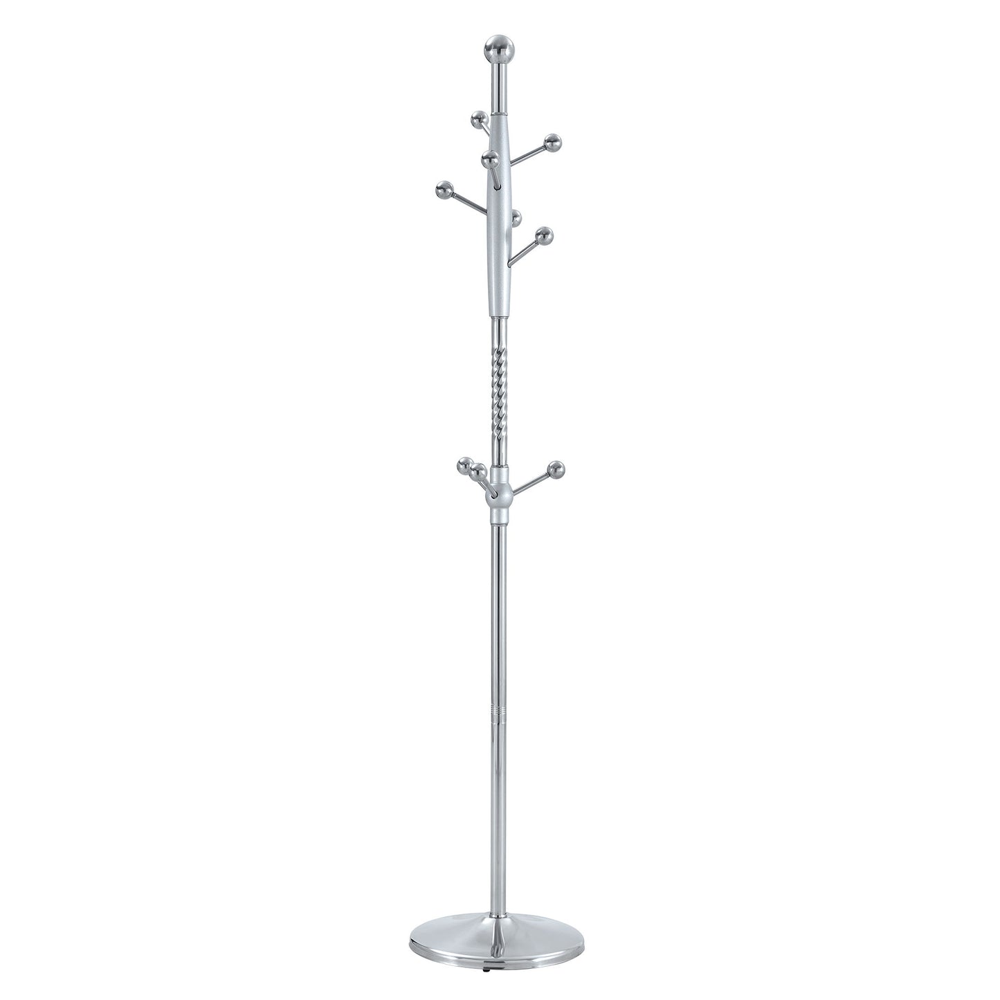 Modern Stainless Steel Spray Painted Hanger With Solid Wood Reinforcement