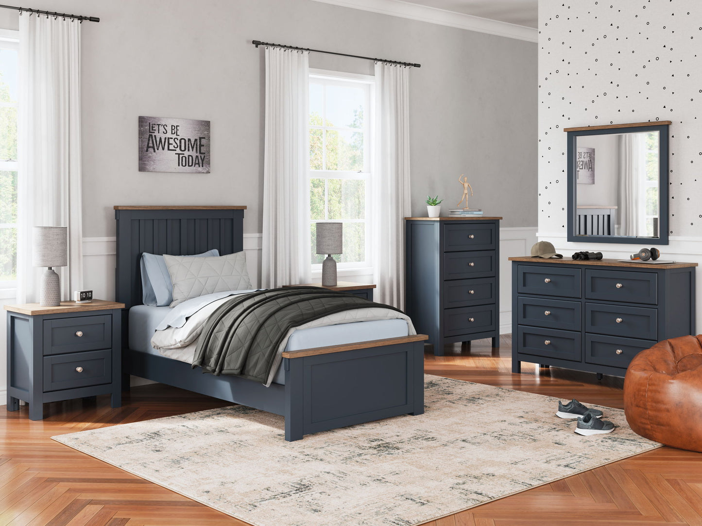 Landocken - Panel Bedroom Set