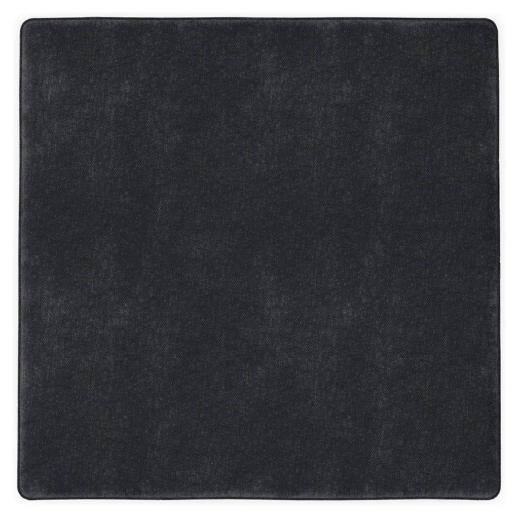 Lavernett - Oversized Accent Ottoman - Charcoal