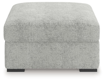 Cuddle Plush - Oversized Accent Ottoman - Arctic