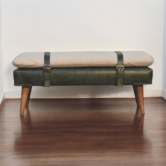 Buffalo - Hide Leather Bench