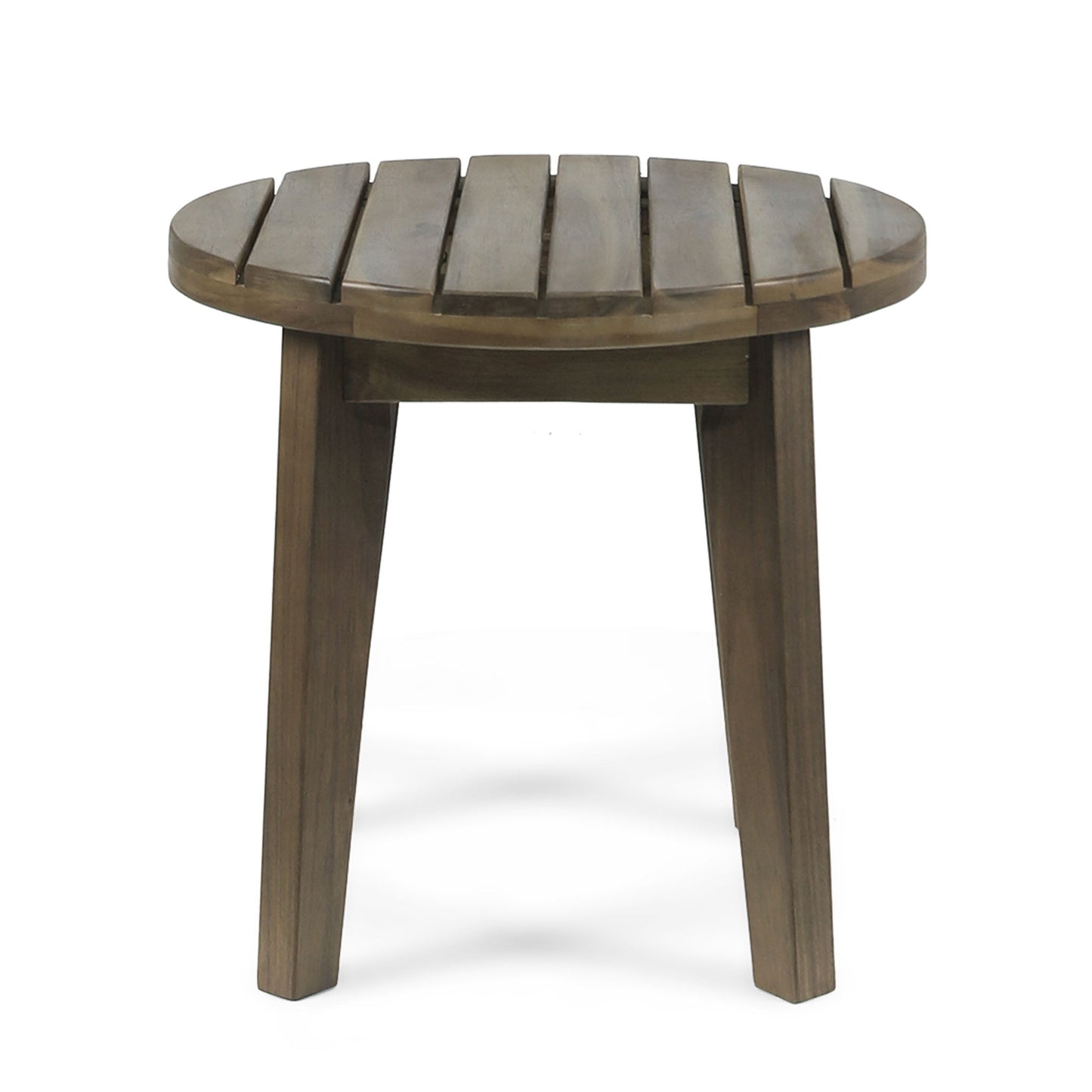 Outdoor Acacia Wood Side Table With Weather Resistance