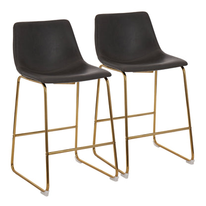 Duke - Contemporary Counter Stool (Set of 2)