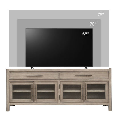 Cypress Lane - TV Stand Console - White Oak