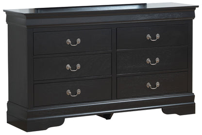 Louis Phillipe - Dresser - Black