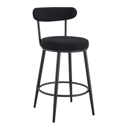 Fashionable Ergonomic High Legged Bar Chairs (Set of 2)