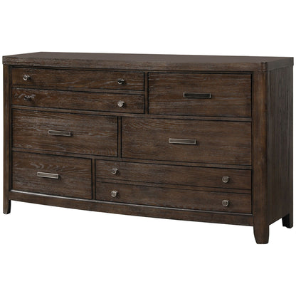 Dresser Cedar Lined Bottom Drawers - Antique Brown